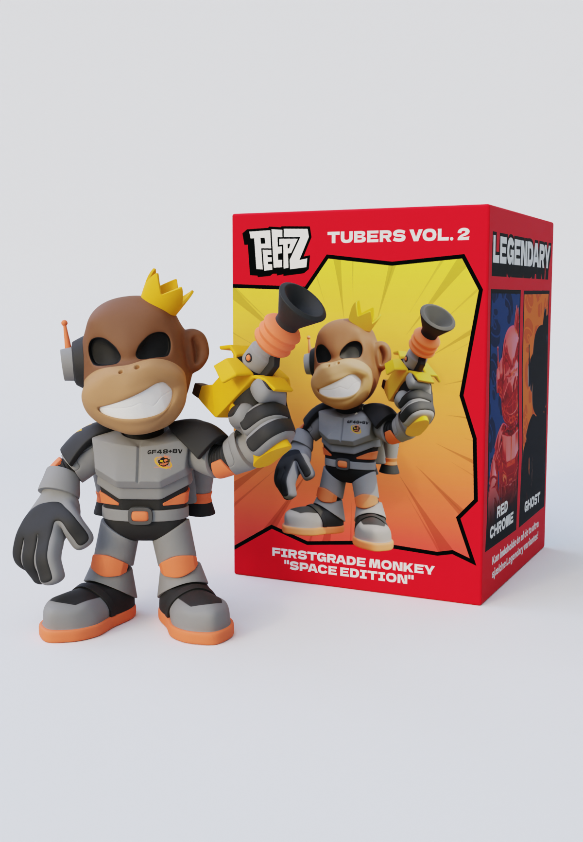 đ FirstGrade Space Monkey, Peepz Vol. 2 (100% off)