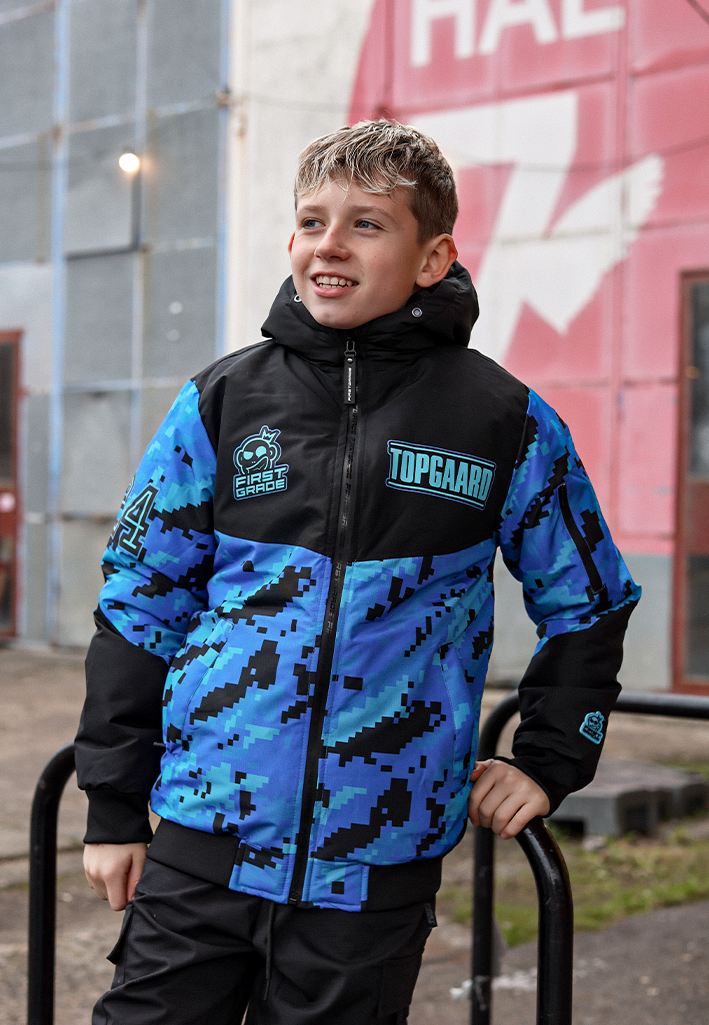 Niki Topgaard Pixel Vinterjakke – FirstGrade