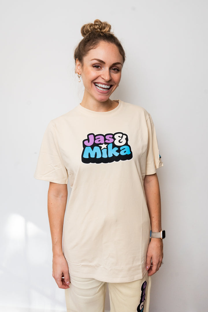 Jas og Mika "BALOO" T-shirt Beige