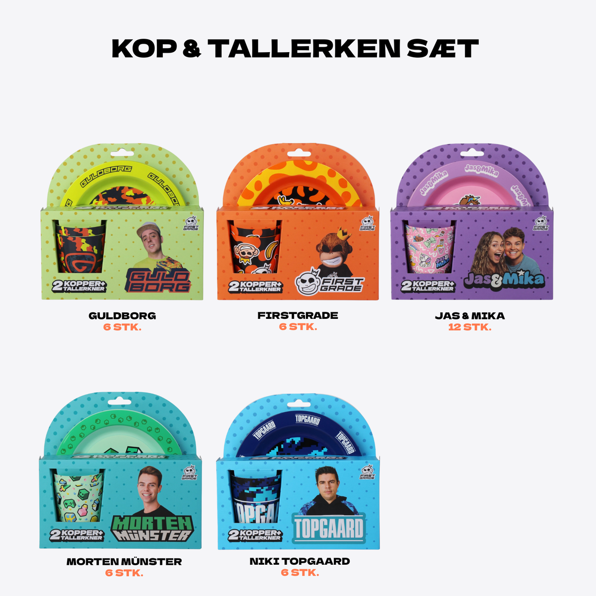 Metal Display på hjul - INKL. PRODUKTER