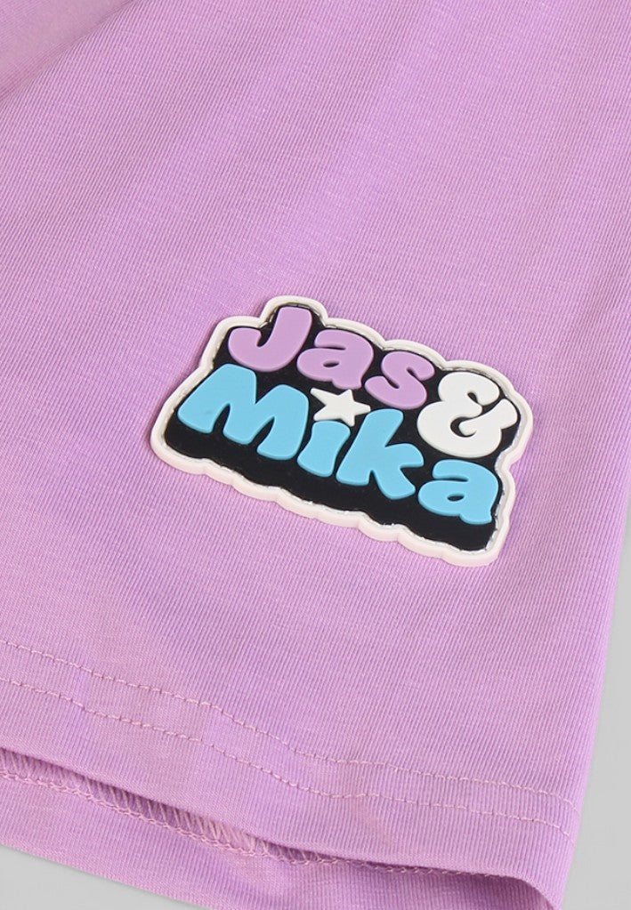 Jas & Mika - Baloo - T-shirt Lilla