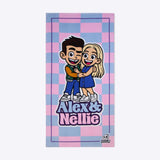 Alex & Nellie Soulmates Håndklæde