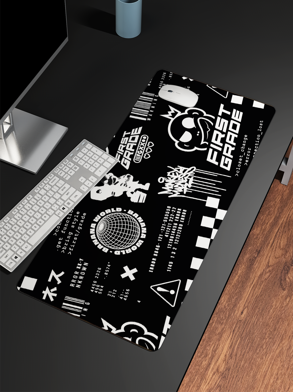FirstGrade - Mousepad - Hacker