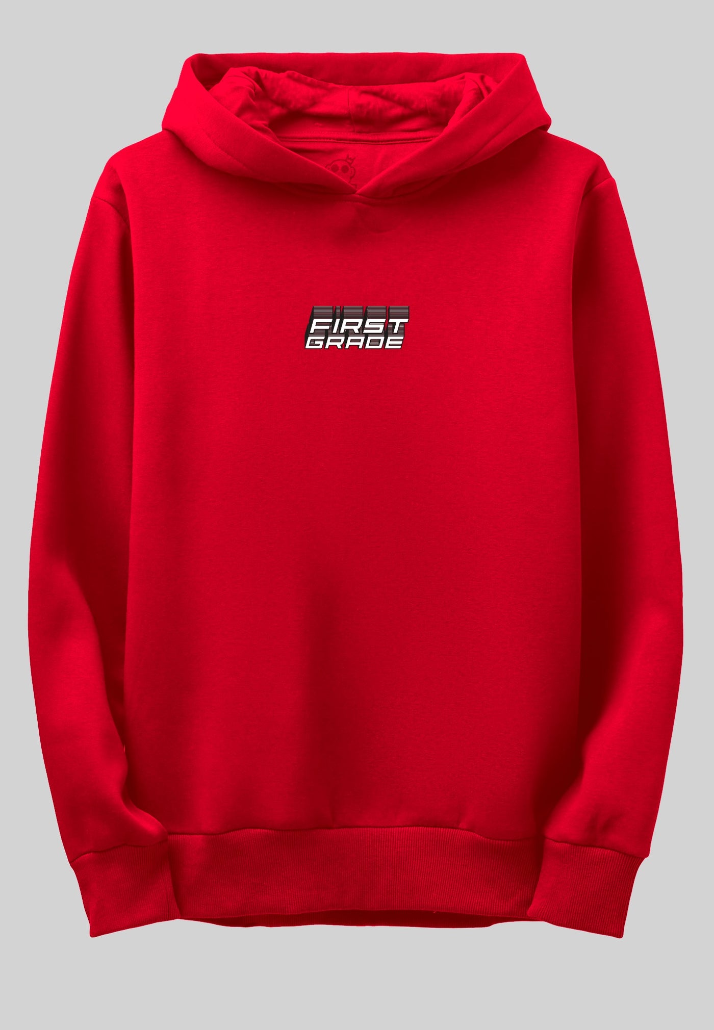 FirstGrade Globe hoodie red