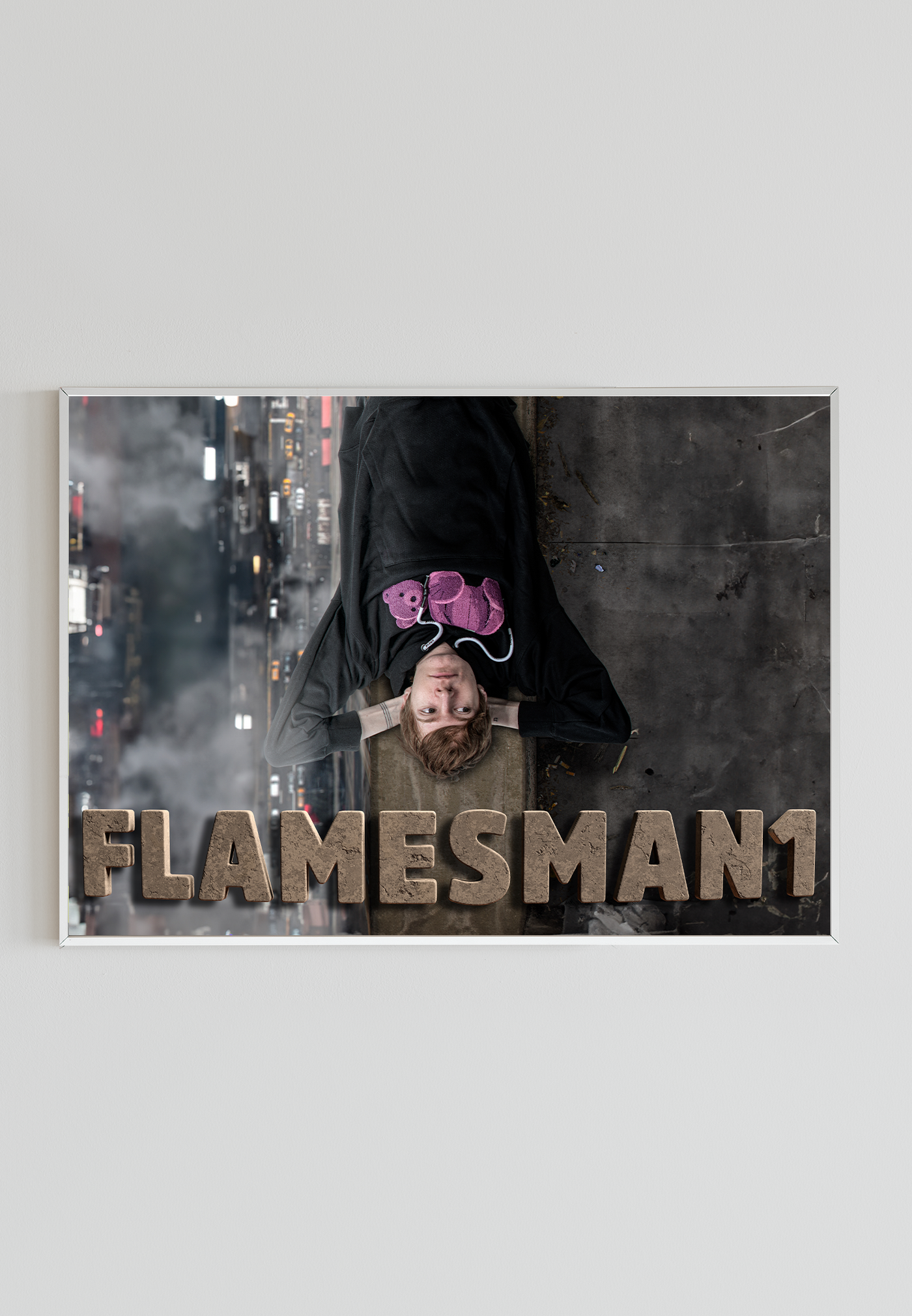 Flamesman1 - Rooftop Chillin' Plakat