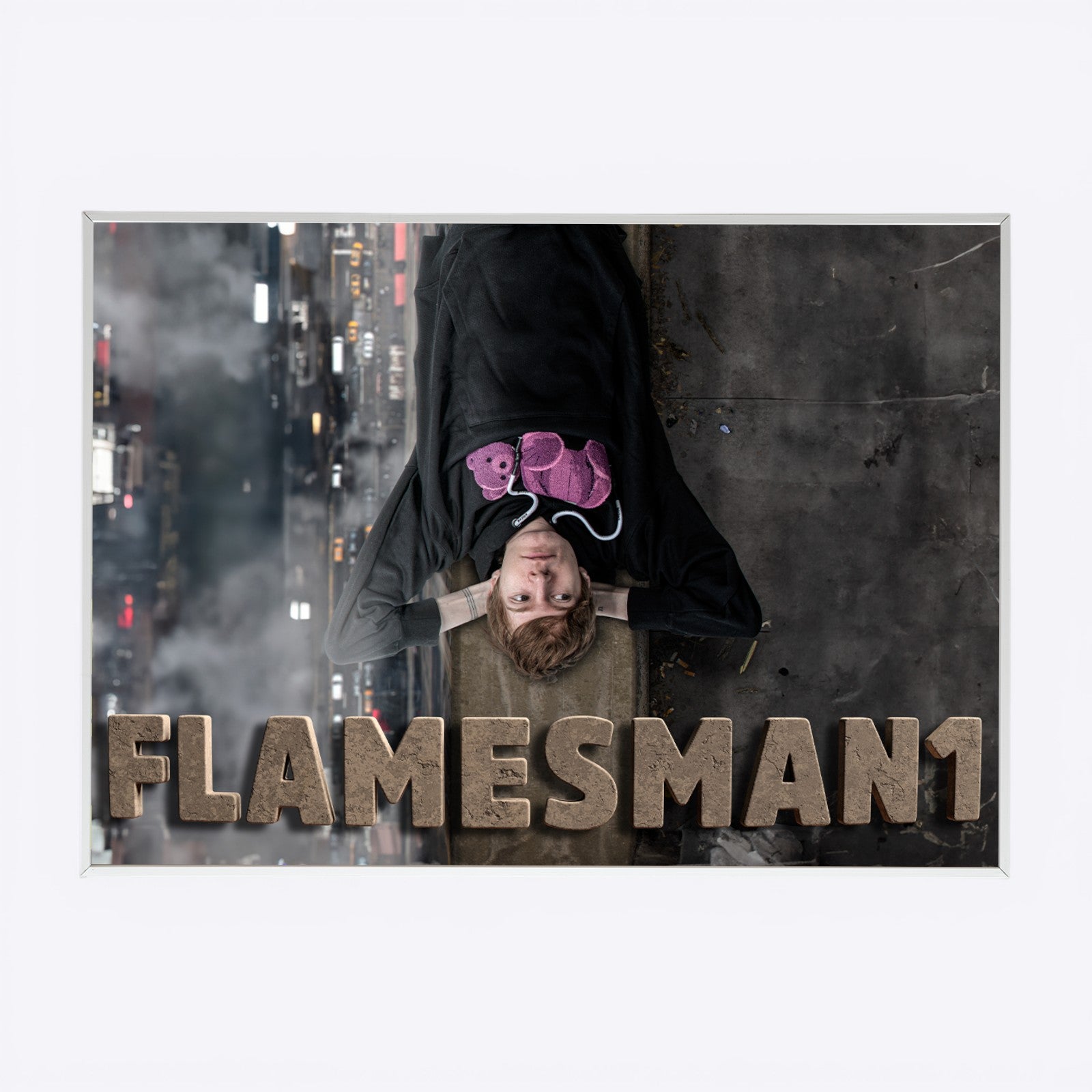 Flamesman1 - Rooftop Chillin' Plakat