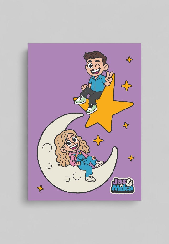 🎁 Jas & Mika autografkort BLACK WEEK (100% off)