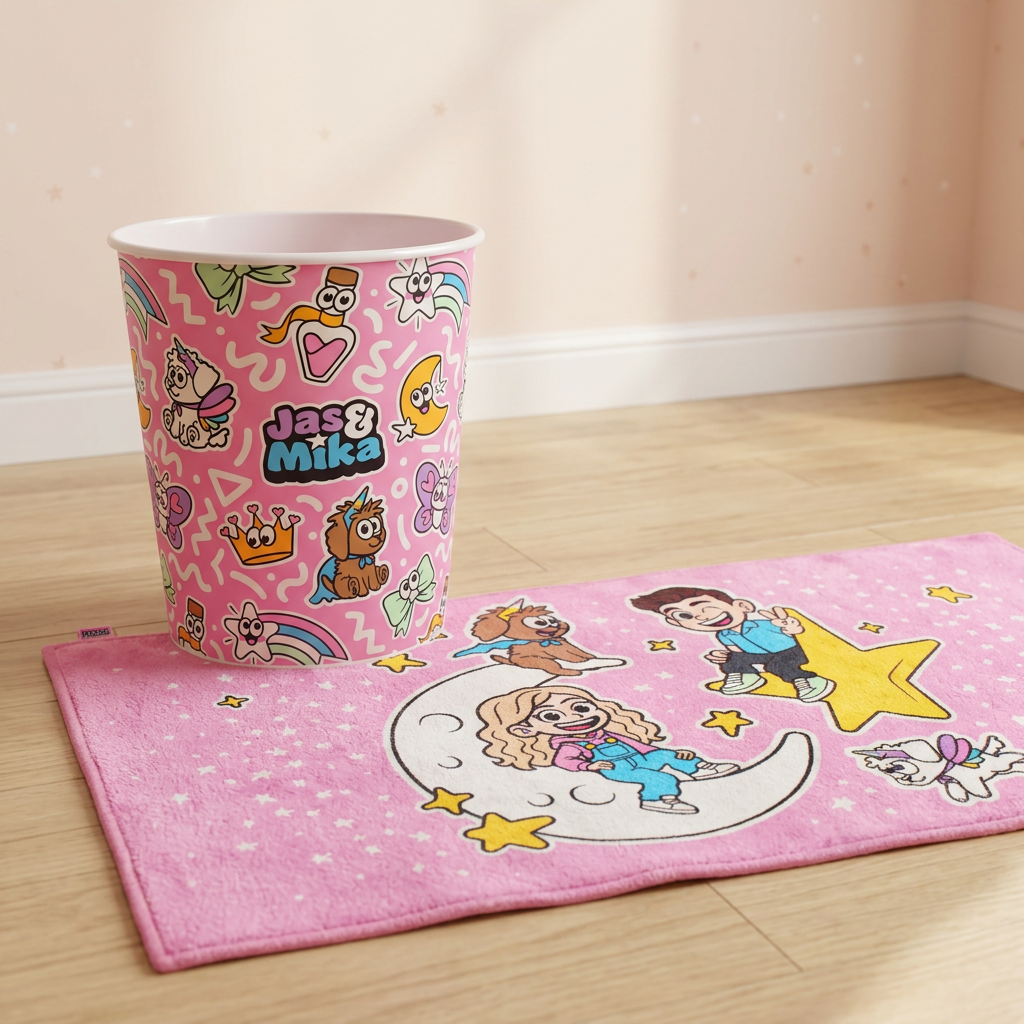 Jas & Mika Papirkurv & Gulvtæppe