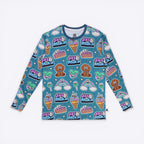 Jas & Mika "Dreams" Pyjamas Sæt - Blå (2 Dele, Trøje og Bukser)