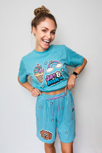 Jas & Mika "Dreams" T-shirt Blå