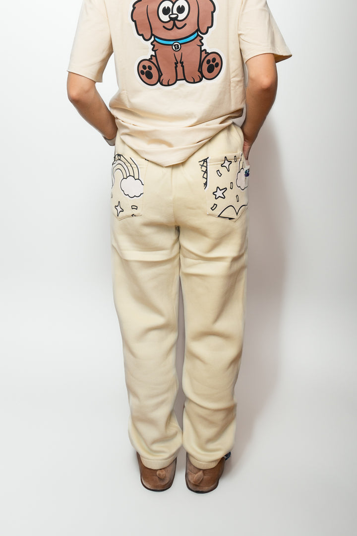 Jas og Mika "Imagine" Bukser/Sweatpants Beige