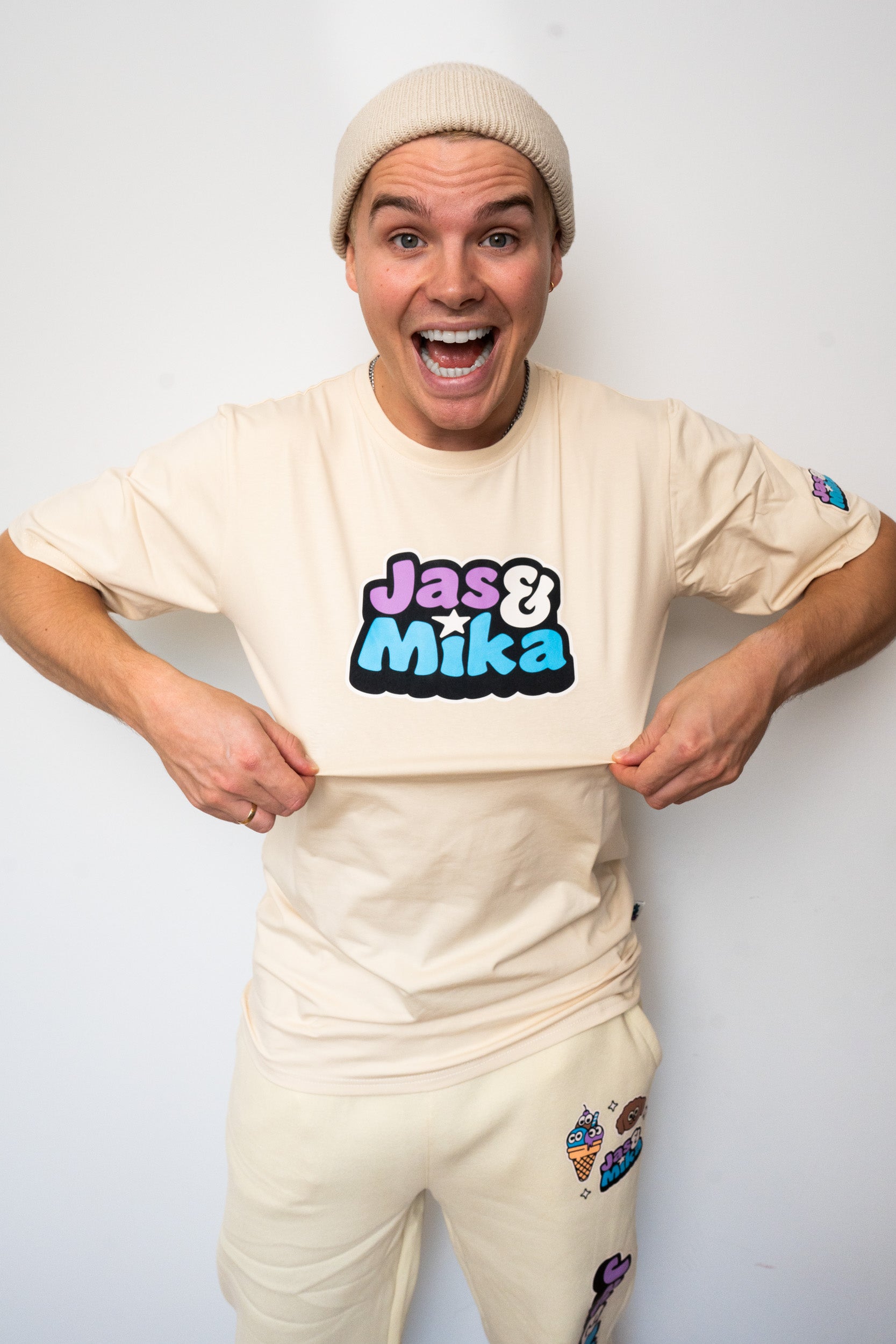 Jas & Mika "BALOO" T-shirt Beige