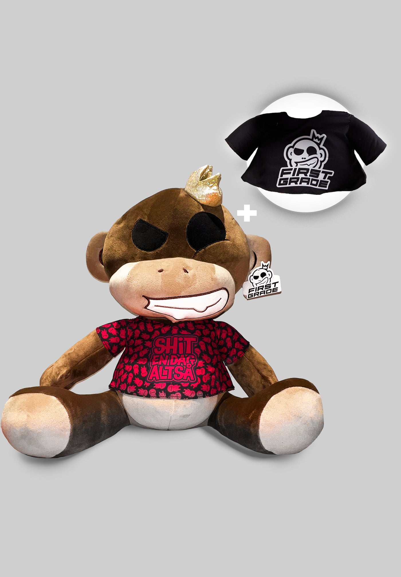 "Monkey" Bamse + Kender du det t-shirt