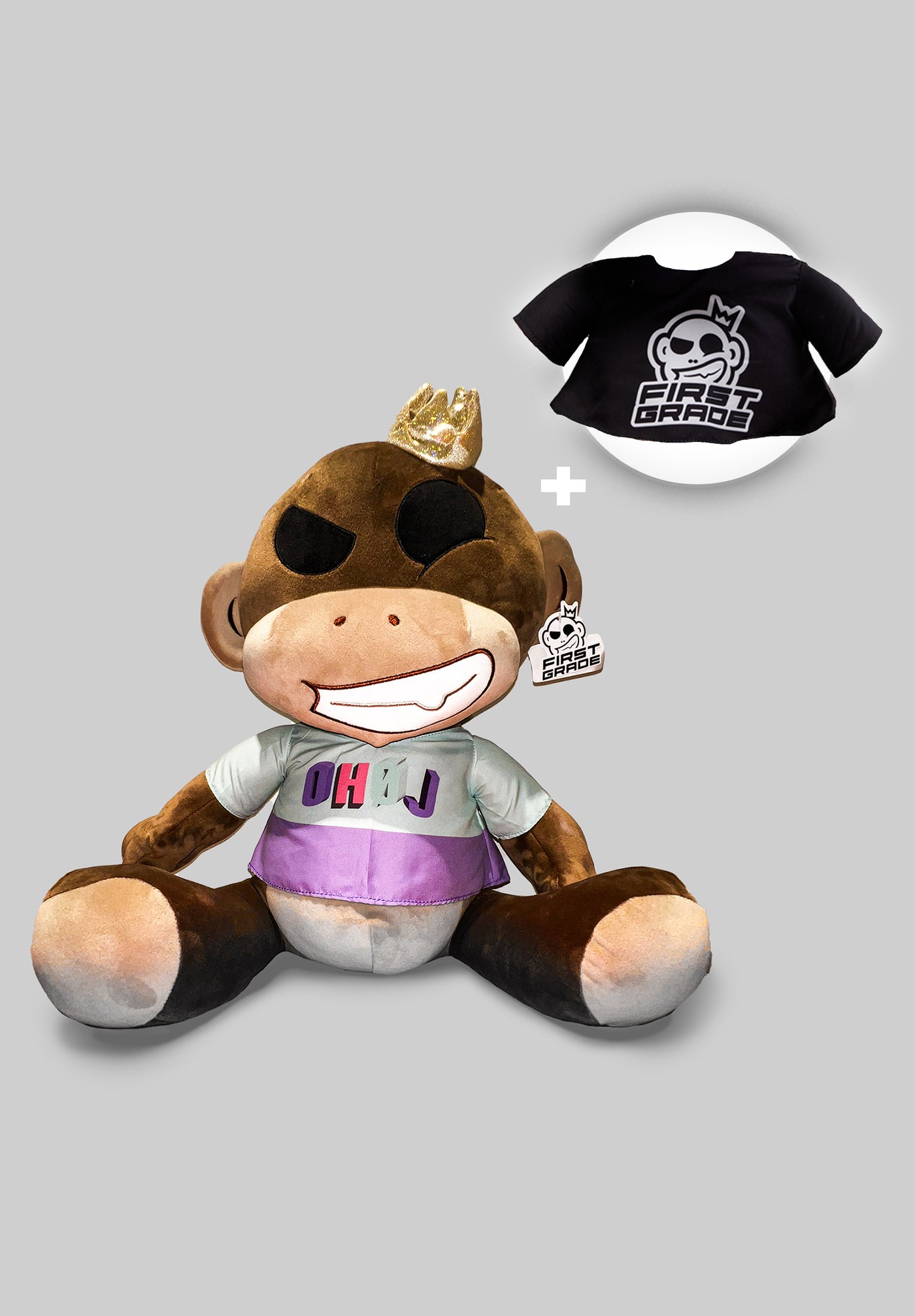 "Monkey" Bamse + Morten Münster t-shirt