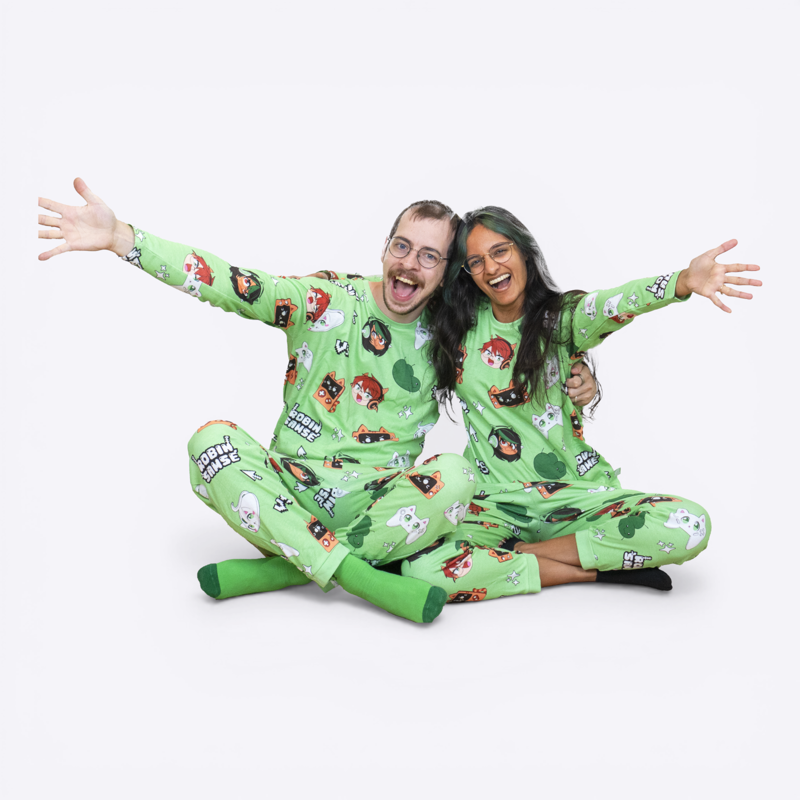 RobinSamse "VS" Pyjamas sæt