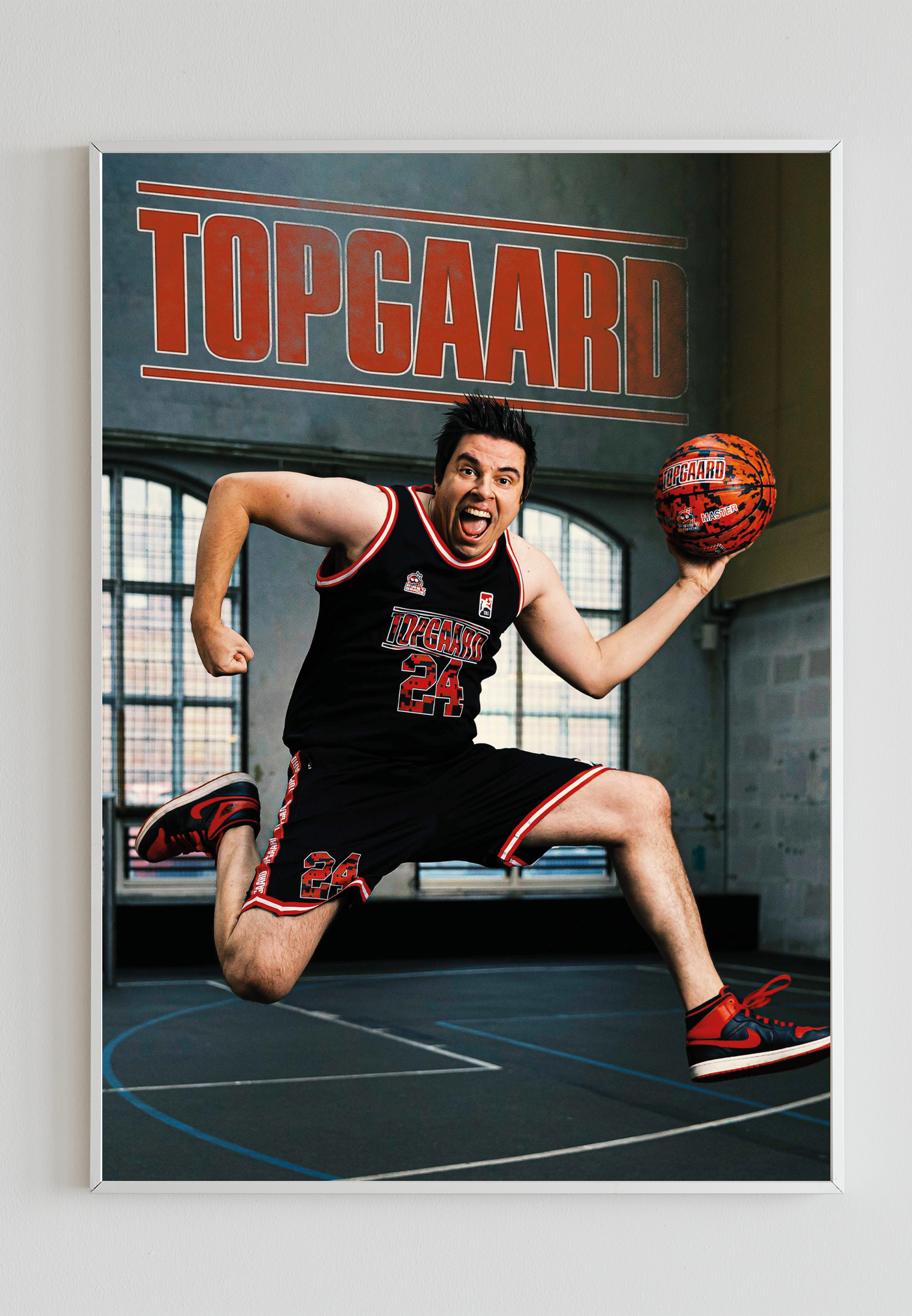 Topgaard - Basket Jump - Plakat
