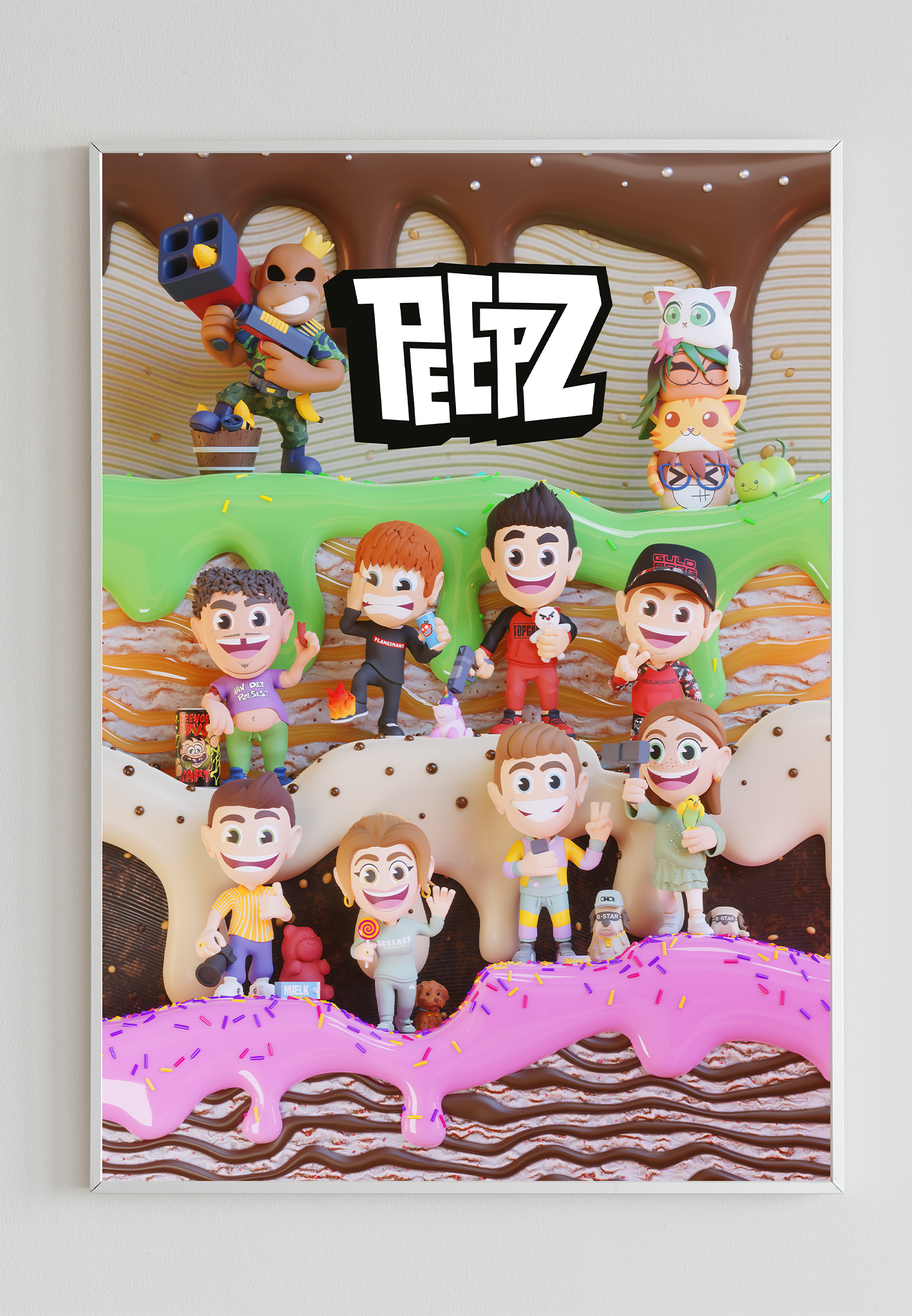 PEEPZ CAKES'N'COOKIES - Poster