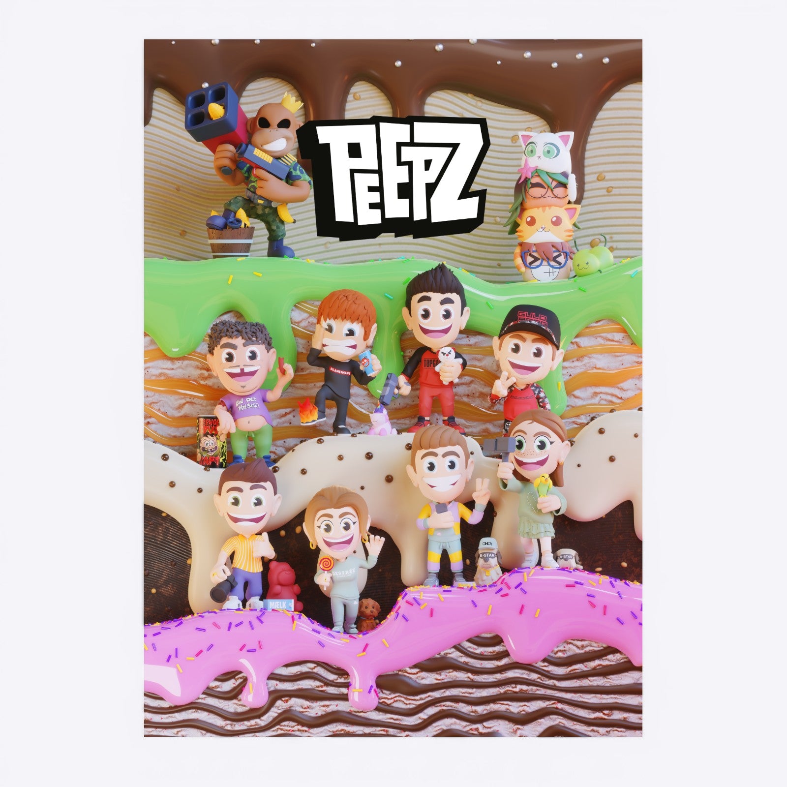 PEEPZ CAKES'N'COOKIES - Plakat