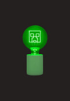 Minecraft Creeper - Led Neon Bulb lampe