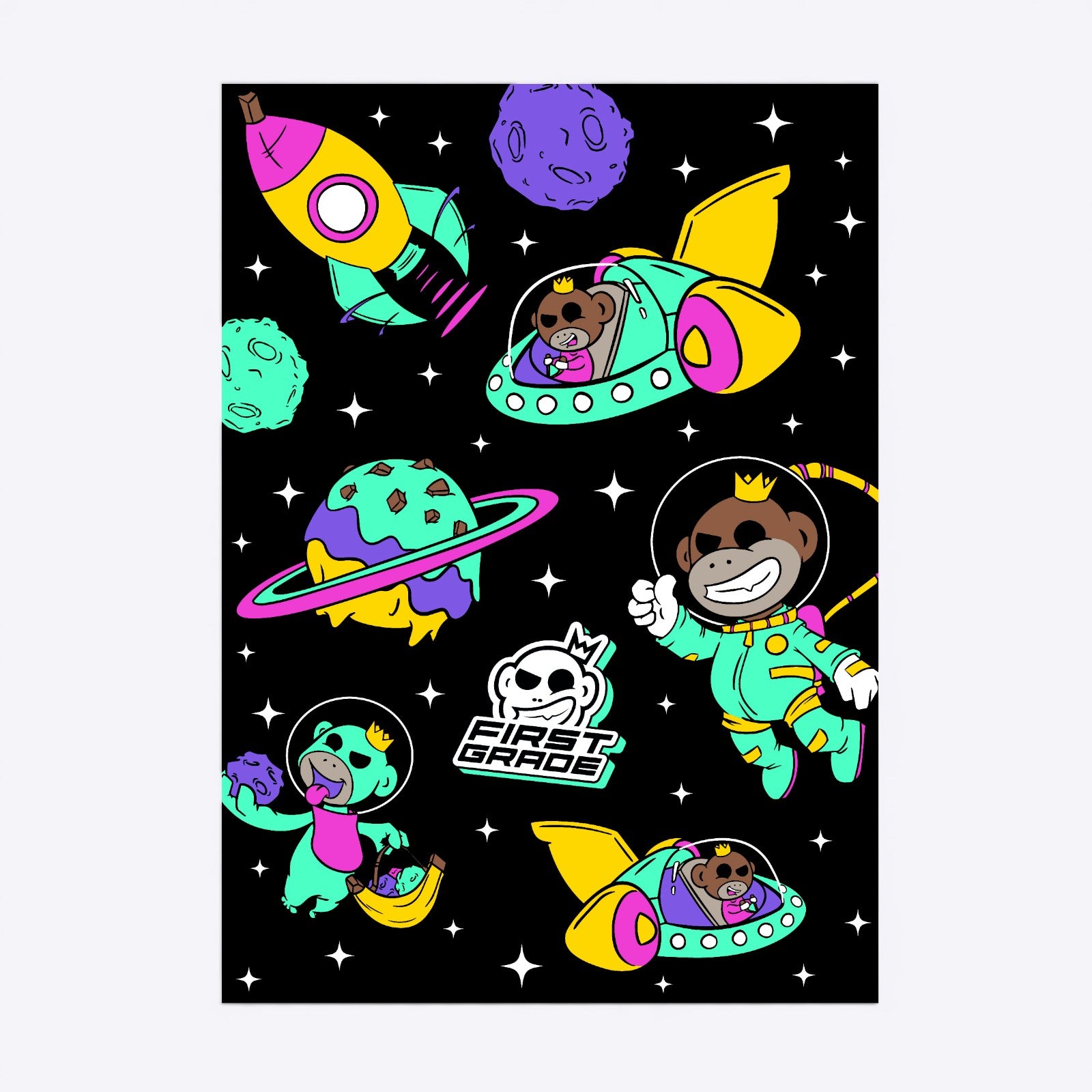 Firstgrade Galaxy Plakat