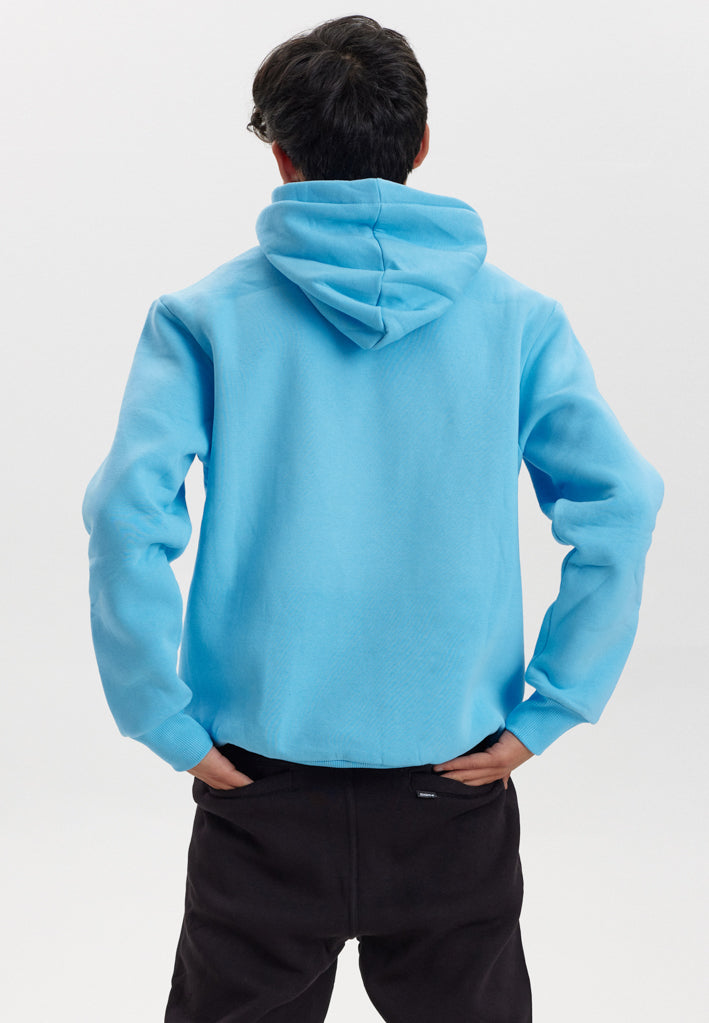FirstGrade - CLUB / LOGO - Lyseblå hoodie