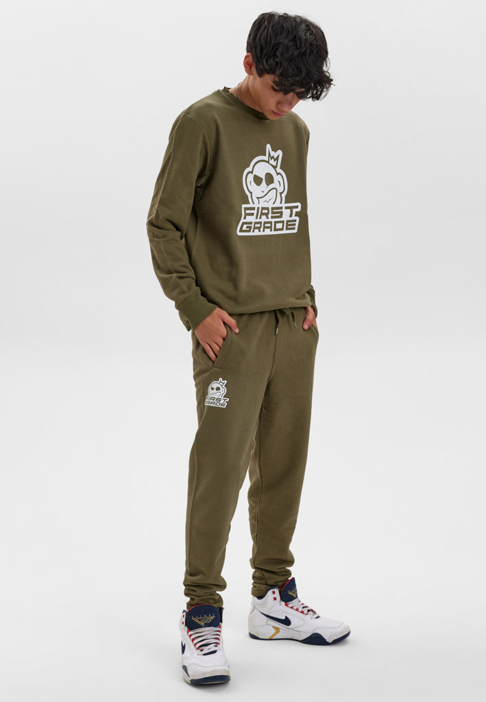 FirstGrade - CLUB - Armygrøn sweatpants