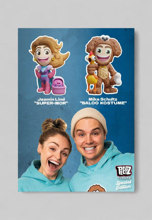Jas & Mika Peepz plakat