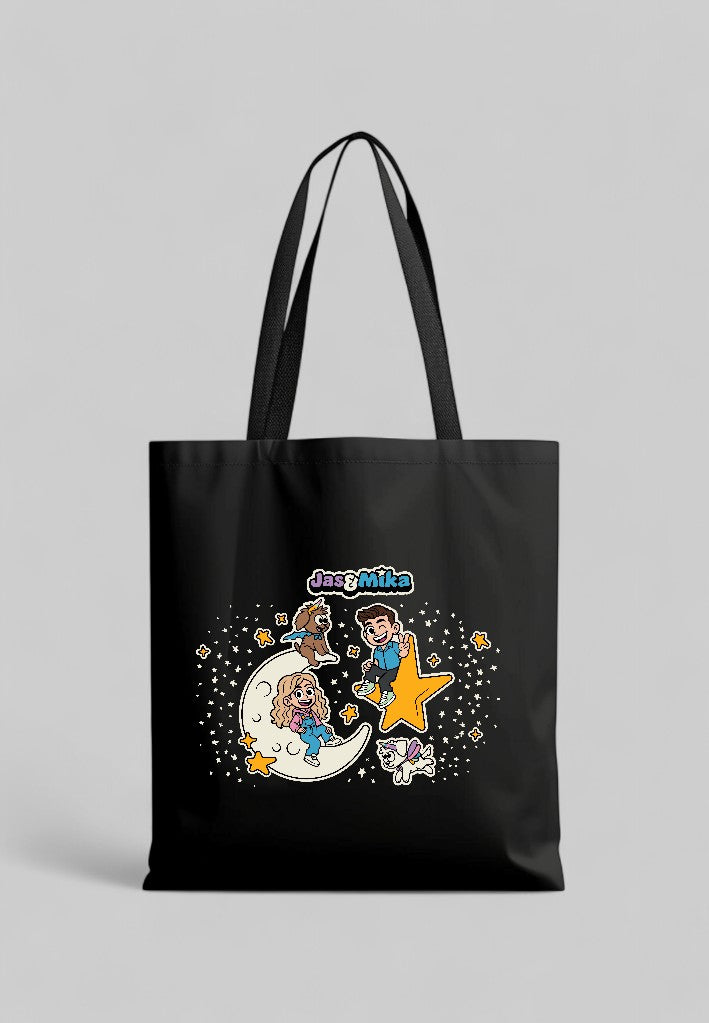 Jas & Mika - Moon Totebag