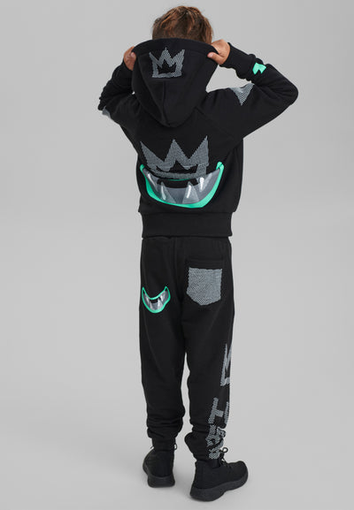 DOTS Hoodie - Sort