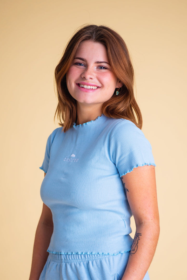 Blue Sky Rib Tee