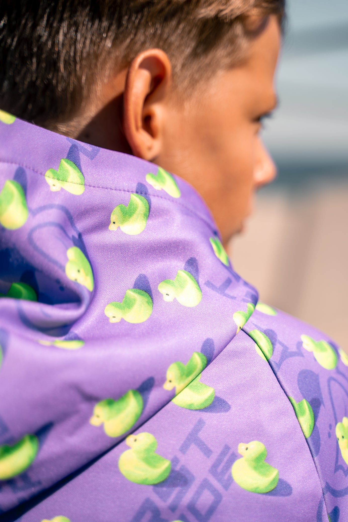 FG Purple Duck Hoodie