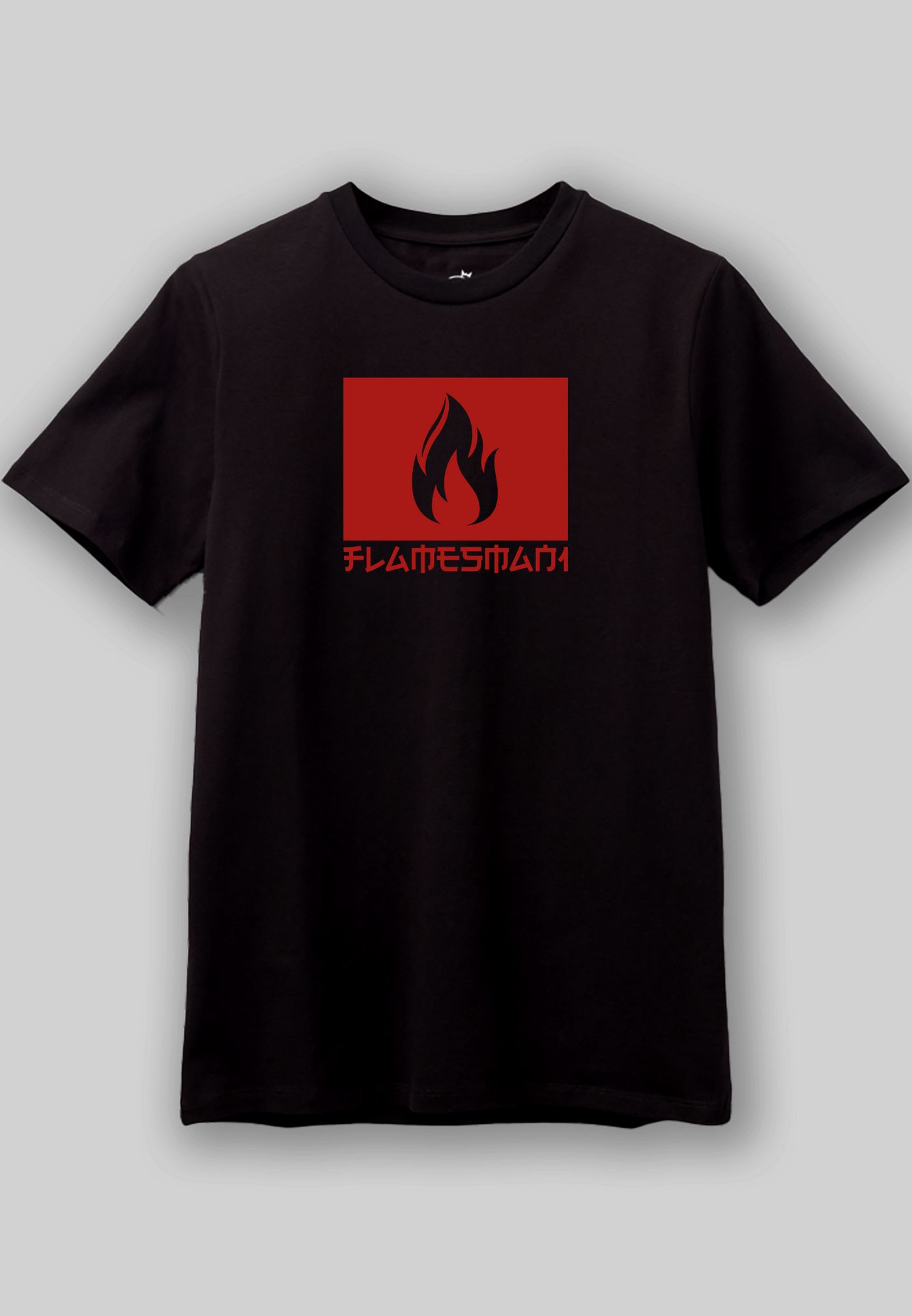 Flamesman1 - 2.0 Fire / Sort Tee