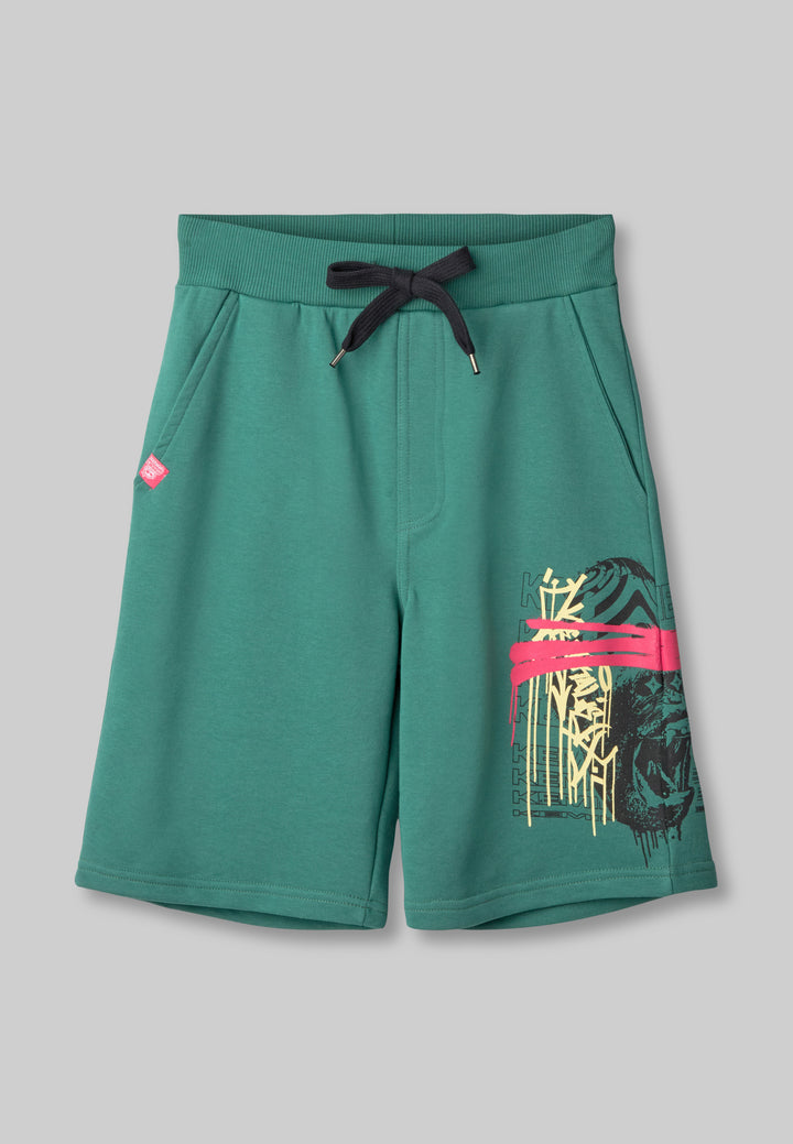 FirstGrade "GRAFFITI" Shorts - Dragons Green