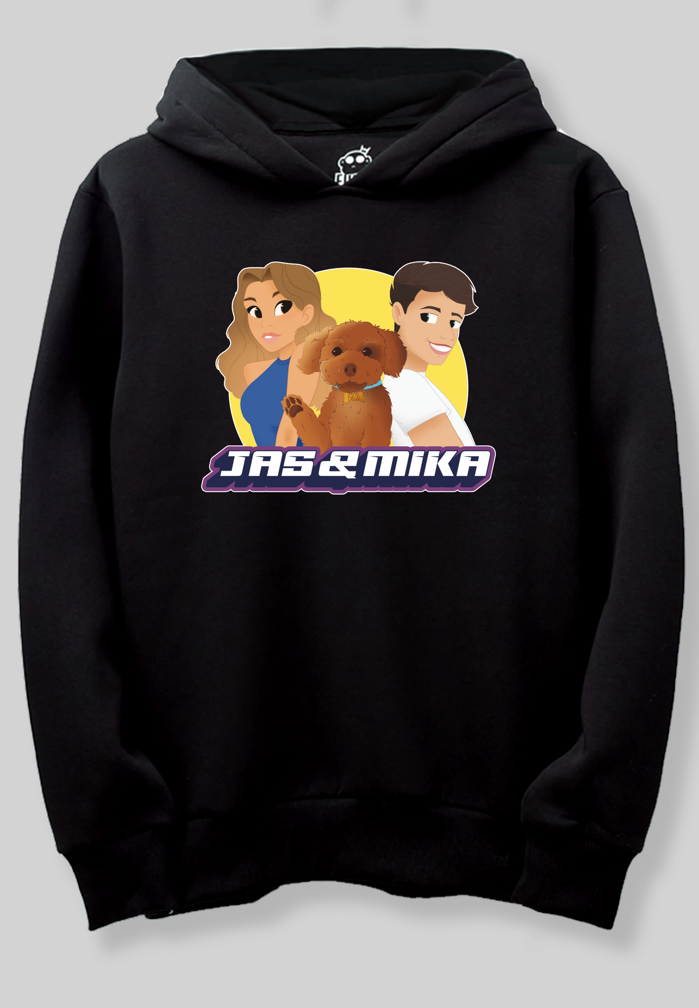 Jas & Mika - Sort hoodie