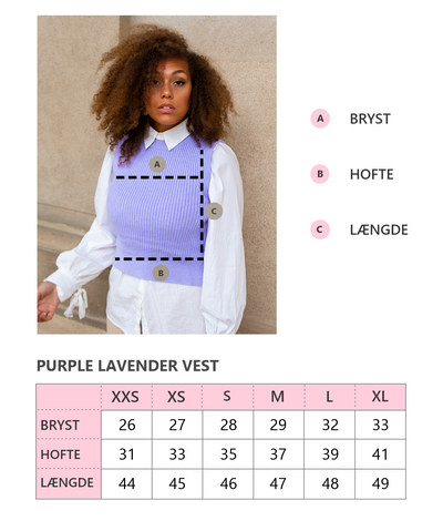 Purple Lavender Vest