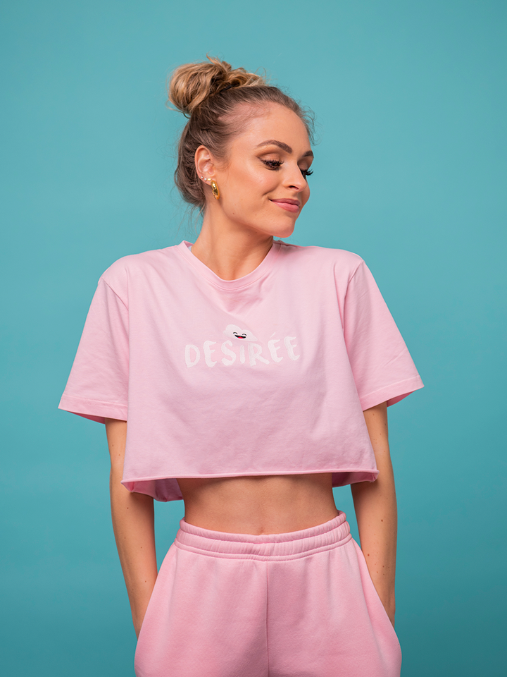 Pink Dream Cropped Tee