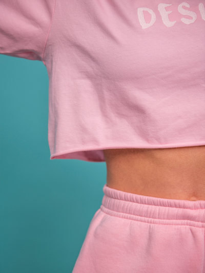 Pink Dream Cropped Tee
