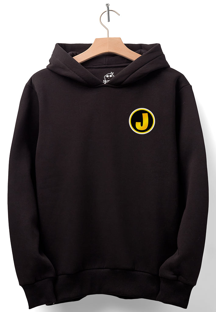 GoldenJ - Black hoodie (LOGO)