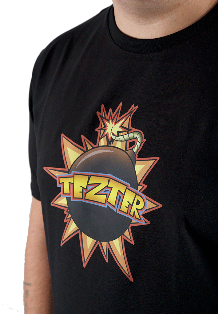 GULDBORG - TEZTER / Sort tee