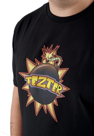 GULDBORG - TEZTER / Sort tee