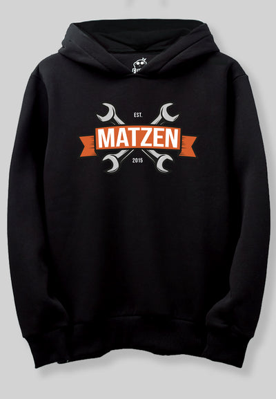 Matzen - Sort hoodie